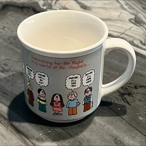 Cathy Cartoon Husband Mug Vintage